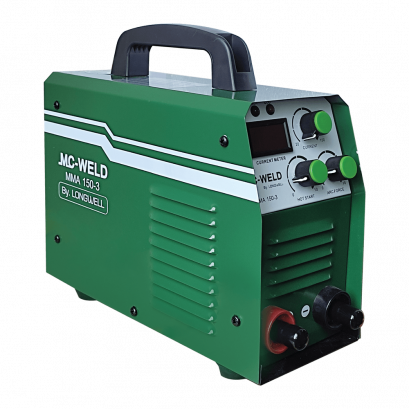 MMA150-3 เครื่องเชื่อมไฟฟ้า MMA ระบบอินเวอร์เตอร์ กระแสเชื่อม 20-150A