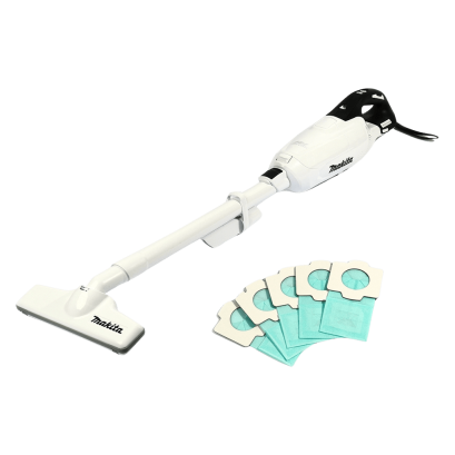 MAKITA เครื่องดูดฝุ่นไร้สาย 18 โวลต์ ถุงผ้าเก็บฝุ่น 500 มล. รุ่น DCL282