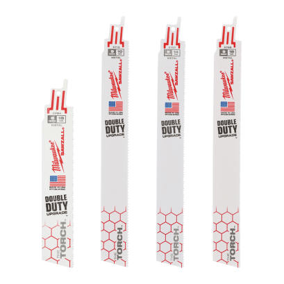 MILWAUKEE ใบเลื่อยซอว์ซอลตัดเหล็ก 9,6&quot; TORCH (5 ใบ)