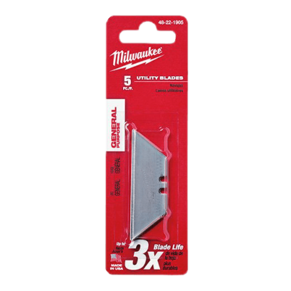 MILWAUKEE ใบมีดอเนกประสงค์ (5 ใบ) รุ่น 48-22-1905