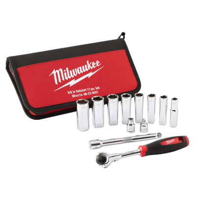 48-22-9001 ชุดประแจบล็อก 3/8&quot; 12 ชิ้น/ชุด