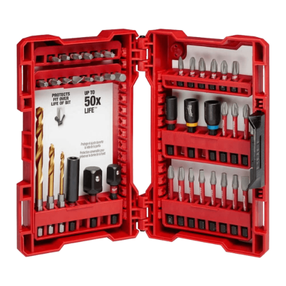 MILWAUKEE ชุดดอกเจาะและดอกไขควง 40 ชิ้น รุ่น 48-32-4006