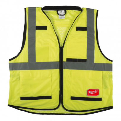 48-73-5081 เสื้อเซฟตี้สะท้อนแสง-สีเหลือง