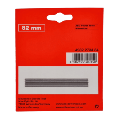 4932273484 ใบมีดสำหรับกบไสไม้ไร้สาย (2 ใบ) MILWAUKEE