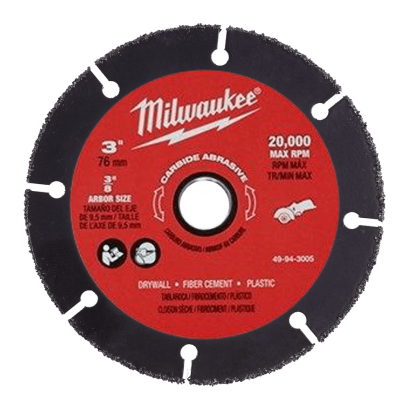 MILWAUKEE ใบตัดอเนกประสงค์คาร์ไบด์ 3 นิ้ว รุ่น 4932464716