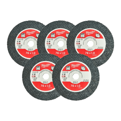 MILWAUKEE ใบตัดเหล็ก 3 นิ้ว (5ใบ) รุ่น 4932464717