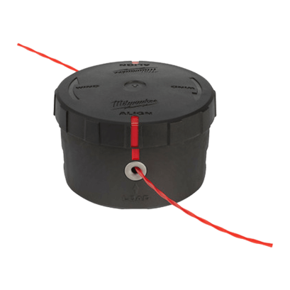 49-16-2714 ตลับพร้อมเส้นเอ็นเล็มหญ้า 2มม.x7.6ม. MILWAUKEE