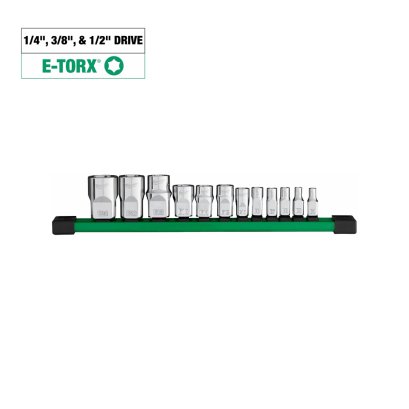 MILWAUKEE ชุดลูกบล็อก TORX แกน 1/4", 3/8" และ 1/2" รุ่น 48-22-9570