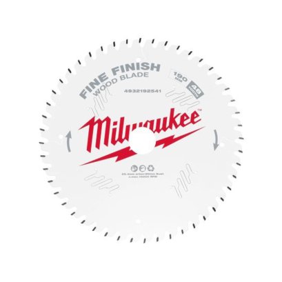 MILWAUKEE 4932192541 ใบเลื่อยวงเดือนตัดไม้ 190 มม. Fine Finish 48 ฟัน