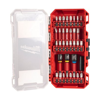 MILWAUKEE 4932492003 ชุดไขควงและหัวบล็อกแม่เหล็ก SHOCKWAVE 35ชิ้น