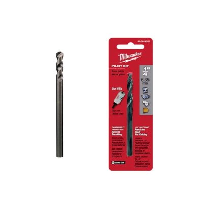 MILWAUKEE 49-56-8010 ดอกเจาะนำ1/4&quot; x 3 1/2&quot; Thunderbolt HSS