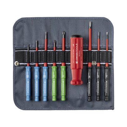 PB Swiss Tools ชุดไขควงหุ้มฉนวน VDE 9 ชิ้น รุ่น PB5218