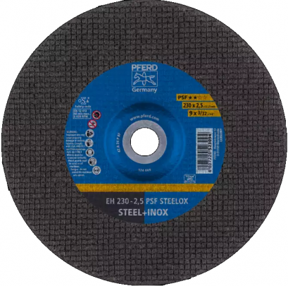 PFERD EH 230-2,5 PSF STEELOX ใบตัดสเตนเลส 9 นิ้ว ตราม้าลอดห่วง