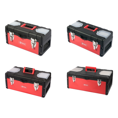 POLO กล่องเครื่องมือเหล็ก ขนาด 14, 16, 18, 22.5นิ้ว