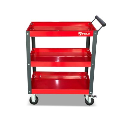 POLO รถเข็นเครื่องมือช่าง 3 ชั้น มีล้อเลื่อน รุ่น P561-2830