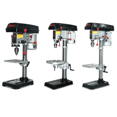 POLO สว่านแท่นขนาด 1/2&quot; รุ่น PD-13 เจาะลึก 50มม./ 5/8&quot; รุ่น PD-16L เจาะลึก 85มม. / 5/8&quot; รุ่น PD-16S เจาะลึก 65มม.