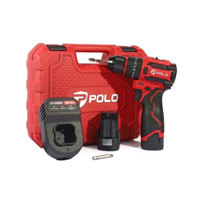 POLO สว่านกระแทกไร้สาย 10 มม. 16.8 โวลต์ รุ่น PID161A2