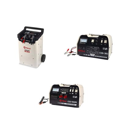 POLO เครื่องชาร์จแบตเตอรี่ 550-2000 วัตต์ กระแสไฟ 20-60 แอมป์