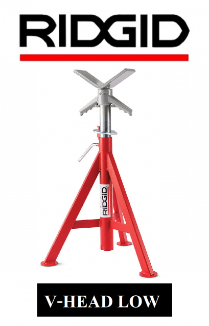 RIDGID รุ่น 56657 VJ-98 ขาตั้งท่อหัวทรง V ความสูง 20-38 นิ้ว