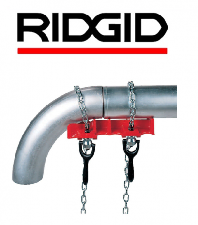 RIDGID 40230 463 ปากกาจับท่อเชื่อมชนิดงอ จับท่อขนาด 2 1/2 - 8 นิ้ว