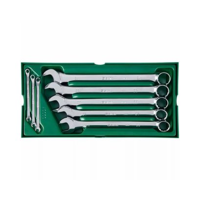 SATA ชุดถาดประแจแหวนข้าง-ปากตาย 8 ชิ้น SATA 09907