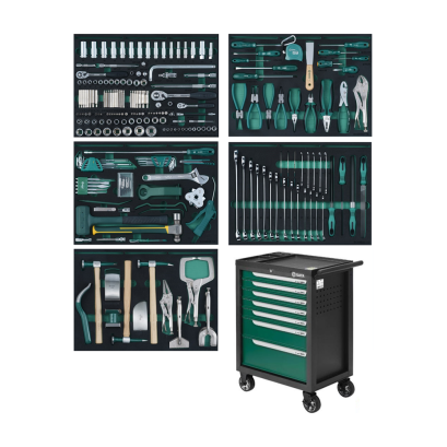 SATA ตู้เครื่องมือ 5 ชั้น พร้อมเครื่องมือช่าง 249 ชิ้น รุ่น 09930