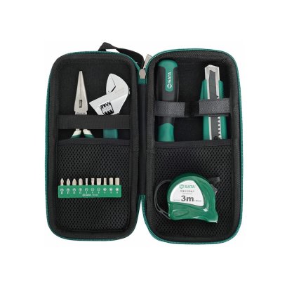 SATA ชุดเครื่องมือช่างพื้นฐาน 15 ชิ้น รุ่น SATA 06001A
