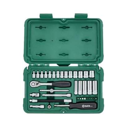 SATA ชุดบล็อก 1/4“ 36 ชิ้น ขนาด 3.5-14mm. SATA 09001
