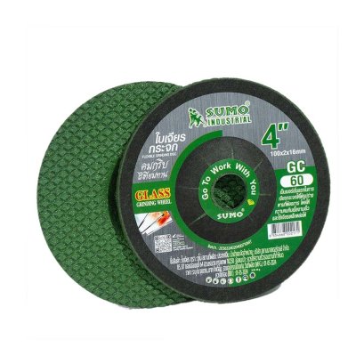 ใบเจียรกระจก 4” (บาง) 100x2mm. GC60 SUMO