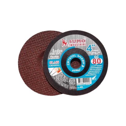 ใบเจียรกระจก 4” (บาง) 100x2mm. GC80 SUMO