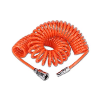 SUMO สายปั๊มลมขดสปริง PU สีส้ม ขนาด 5x8 ยาว 20 เมตร