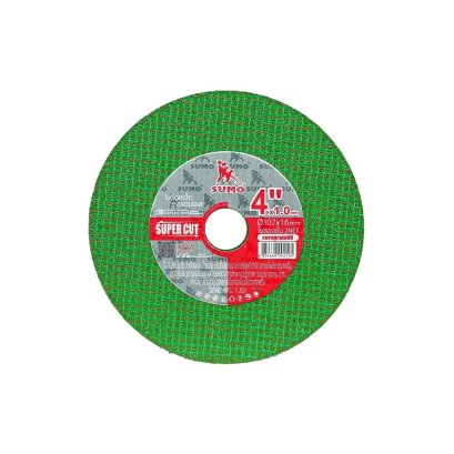 ใบตัด 4&quot;x1.0x16 ใย 2 ชั้น SUMO Super Cut