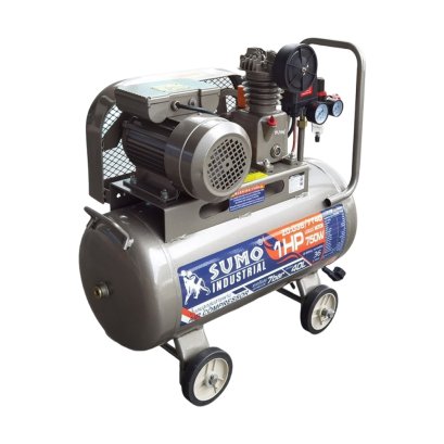 SUMO ปั๊มลมสายพาน 1 HP 40 ลิตร รุ่น Z0.036/7T40