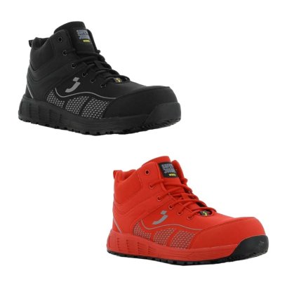 SAFETY JOGGER รองเท้าเซฟตี้หุ้มข้อ หัวคอมโพสิต MILOS S1P MID