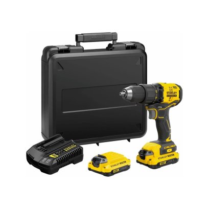 STANLEY สว่านไร้สาย ไร้แปรงถ่าน 20V Max รุ่น SBD710D2K-B1