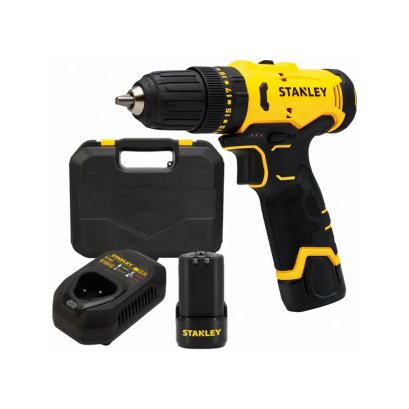 STANLEY สว่านกระแทกไร้สาย 12 โวลต์ 30Nm รุ่น SCH10D2K-B1