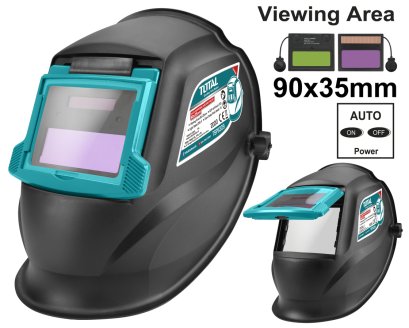 TOTAL TSP9309 หน้ากากช่างเชื่อม ปรับแสงอัตโนมัติ