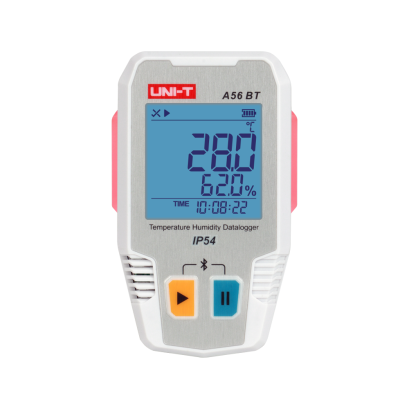 UNI-T เครื่องวัดอุณหภูมิ และความชื้น มีบลูทูธ รุ่น A56 BT
