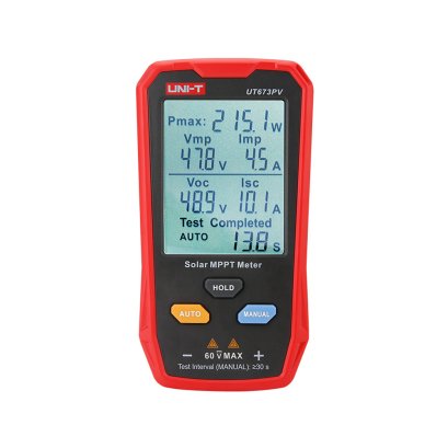 UNI-T ดิจิตอลมัลติมิเตอร์ วัดแผงโซล่าร์เซลล์ รุ่น UT673PV