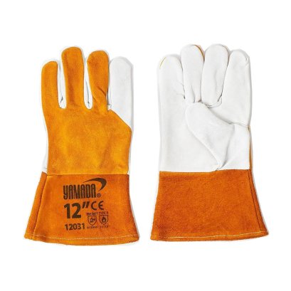 YAMADA ถุงมือหนังเชื่อมอาร์กอน 12&quot; รุ่น 12031