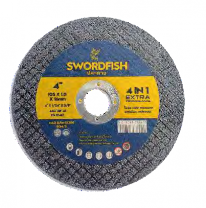 Swordfish cutting wheel 4" ใบตัดเหล็ก SWORD FISH ขนาด 4นิ้ว