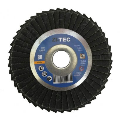 ZI-TEC Soft FD จานทรายเรียงซ้อนหลังอ่อน เบอร์ 40 ถึง 320