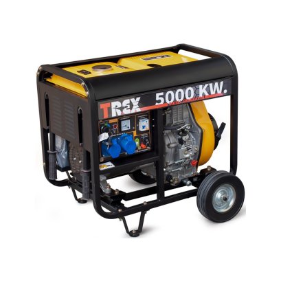 T-REX เครื่องปั่นไฟ ดีเซล รุ่น T-REX G5KW