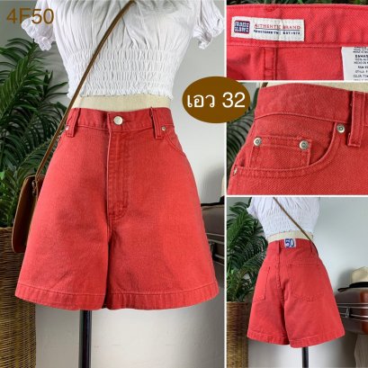 ♥️ รหัส4F50 ▪️ป้าย Faded Glory  ▪️ เอว 32&quot; สะโพก 42&quot; ต้นขา 26&quot; ▪️เป้า 11.5&quot; ยาว 14.5&quot; (นิ้ว)