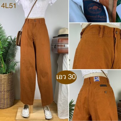 ♥️ รหัส4L51 ▪️ป้าย National Parks  ▪️ เอว 30&quot; สะโพก 42-43&quot; ต้นขา 26&quot; ▪️เป้า 11.5&quot; ยาว 40&quot; ปลายขา 8&quot; (นิ้ว)