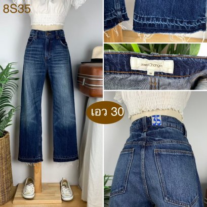 ♥️ รหัส8S35 ▪️ป้าย Jewel Changes  ▪️ เอว 30&quot; สะโพก 38&quot; ต้นขา 22&quot; ▪️เป้า 11&quot; ยาว 36.5&quot; (นิ้ว)