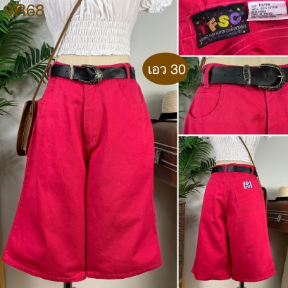 ♥️ รหัส9R68 ▪️ป้าย Yesc  ▪️ เอว 30&quot; สะโพก 40&quot; ต้นขา 24&quot; ▪️เป้า 13&quot; ยาว 25&quot; (นิ้ว)