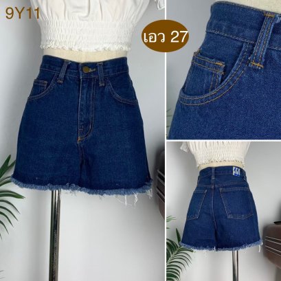 ♥️ รหัส9Y11 ▪️ป้าย Ttopr  ▪️ เอว 27&quot; สะโพก 35&quot; ต้นขา 23&quot; ▪️เป้า 11&quot; ยาว 13&quot; (นิ้ว)