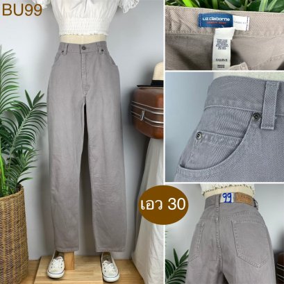 ♥️ รหัสBU99 ▪️ป้าย Liz  ▪️ เอว 30&quot; สะโพก 42&quot; ต้นขา 25&quot; ▪️เป้า 11&quot; ยาว 40&quot; (นิ้ว)