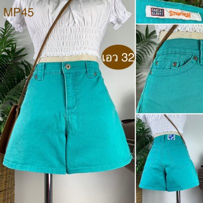 ♥️ รหัสMP45 ▪️ป้าย Faded Glory  ▪️ เอว 32&quot; สะโพก 39&quot; ต้นขา 25&quot; ▪️เป้า 10&quot; ยาว 12.5&quot; (นิ้ว)